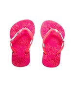 Armani Exchange A|X Tropical Flip Flop - Medium Pink