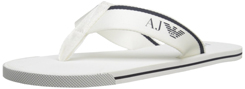 Armani Jeans 6544 Elite Flip Flops - White