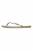 Armani Exchange A|X Tropical Flip Flop - Neutral Image 3