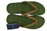 Armani Jeans 6561 Beach Flip Flops - Green