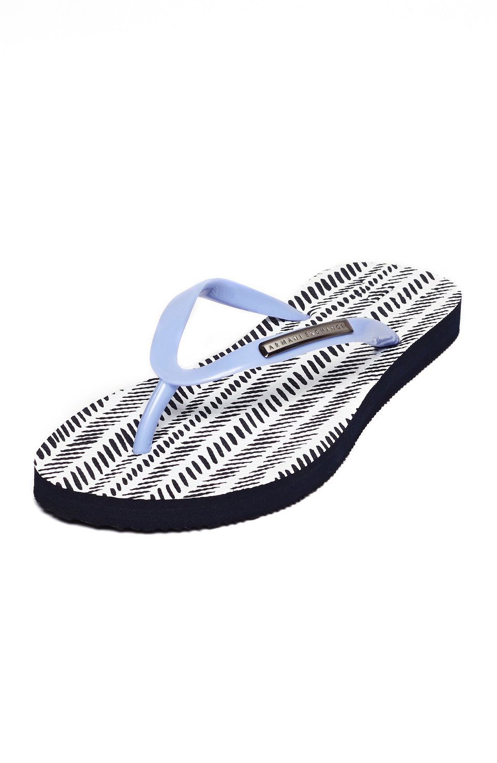 Armani Exchange Womens Herringbone Flip Flop — Armani Shoes